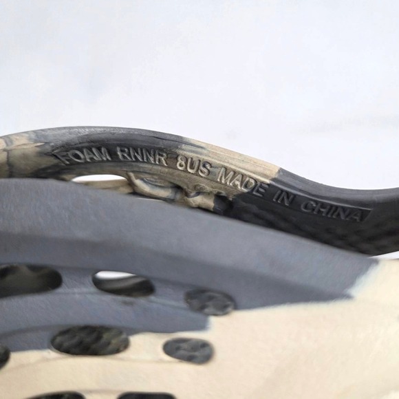 Adidas Yeezy Foam Runner MXT Moon Grey Mens Size 8 Marbled Slip On Clog - Picture 8 of 12